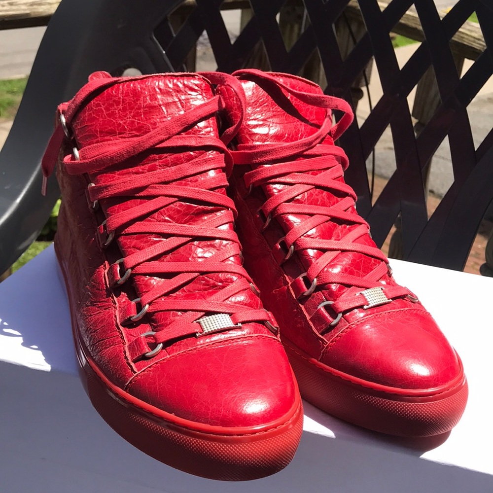 Balenciaga and Masion Martin Margiela sneakers.